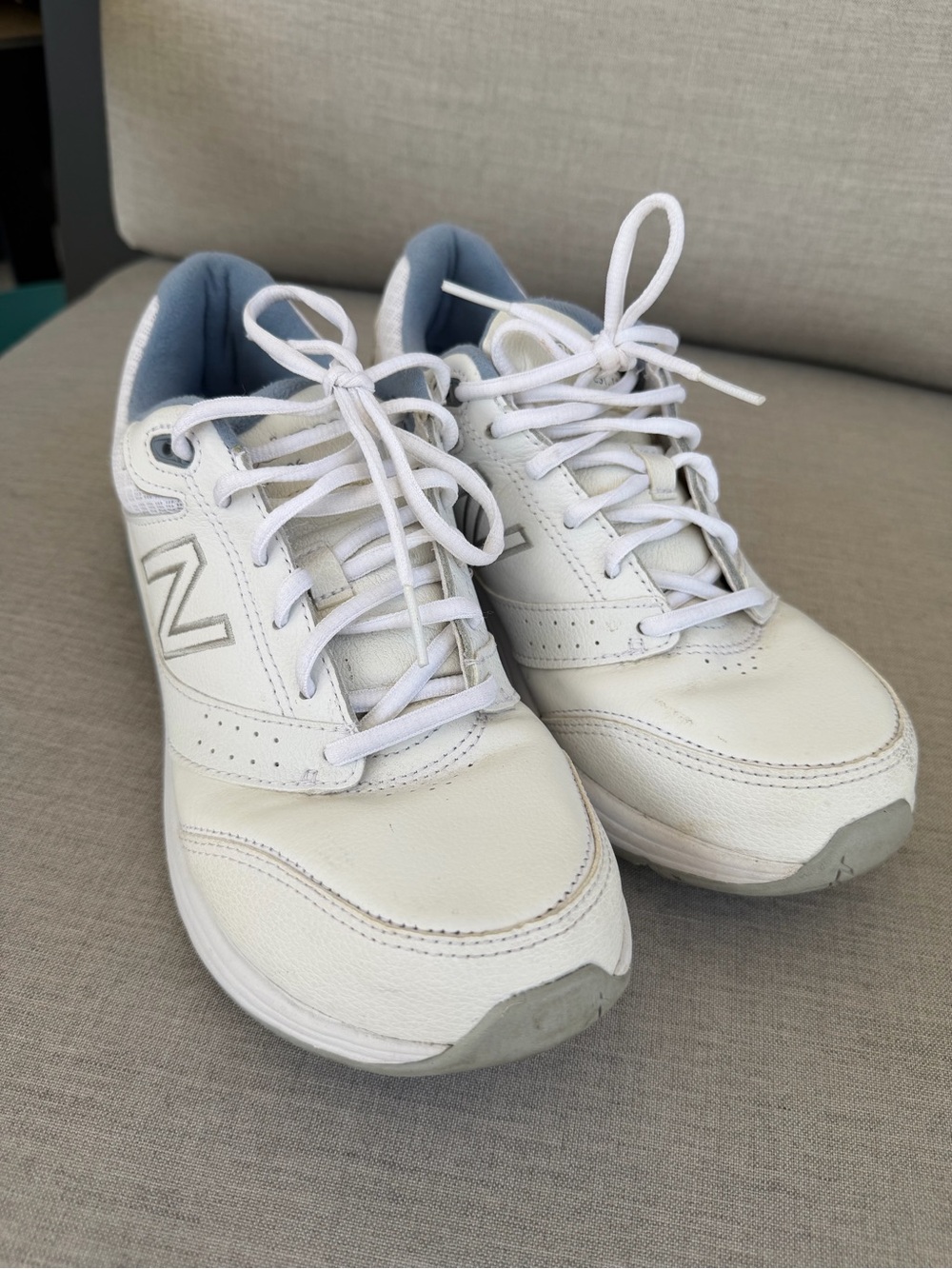 New Balance 928v3 Women’s Walking Shoes WW928WB3 White/Blue Size 9.5 2A
